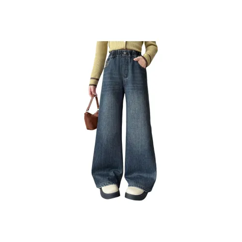 ЮЙЧЖАОЛИНЬ Темно-синий Школьный возраст Брюки