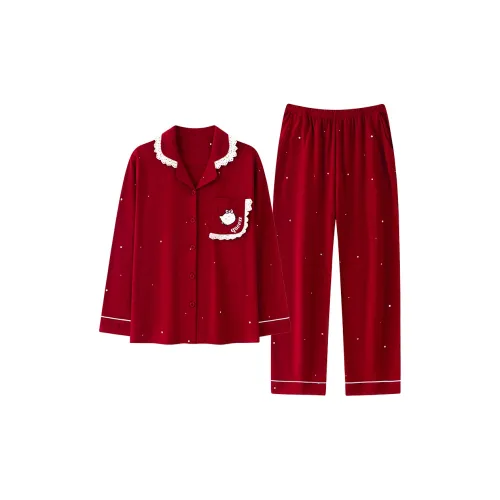 TUCANO Китайский Красный Женские Пижамные Комплекты