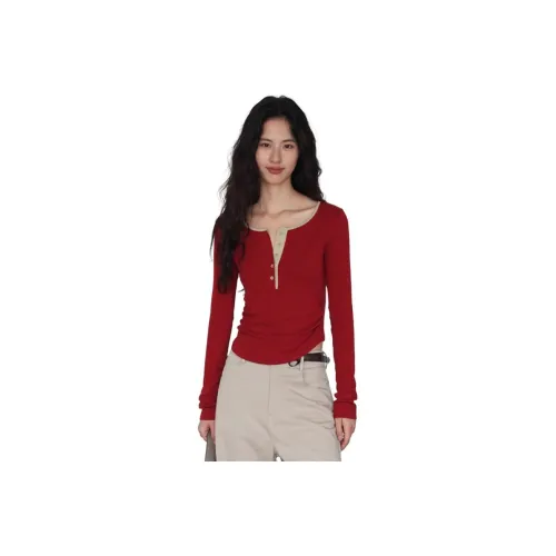 QINGYING Комплект с короткими рукавами T-рубашка Женская