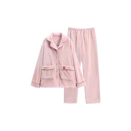 MIIOW Pink Women's Pajama Sets MIIOW Розовый Женский Комплект Пижам