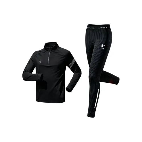 QIAODAN Повседневная Спортивная Одежда Мужская Черная