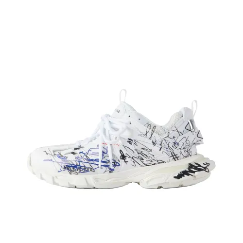 Balenciaga Low Top Повседневная обувь Мужская Белая