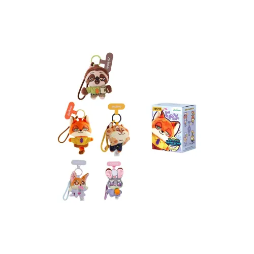 52TOYS Зверополис Сборка Украшение сборкой OF Adorable Friends Collection Слепые коробки