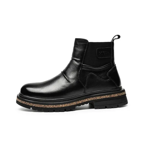 PT'SON Martin Boots Мужские Черные