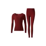 Вельвет Красный [Камелия с маслом и шерстью, двойной вельвет] Тепло - 5℃~10℃