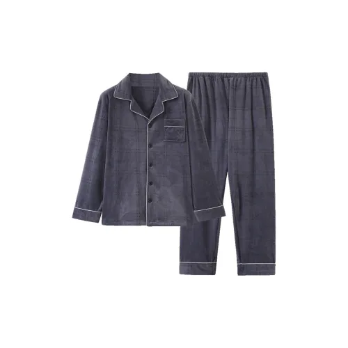 MADALLO Серый Мужской Пижамный Комплект