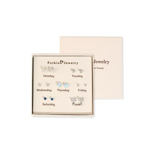 AOSITANTING Серьги-гвоздики из сплава женские