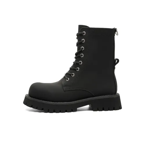 ZHENRAN Носки Crew Байкерские ботинки Мартин Ботинки Мужские