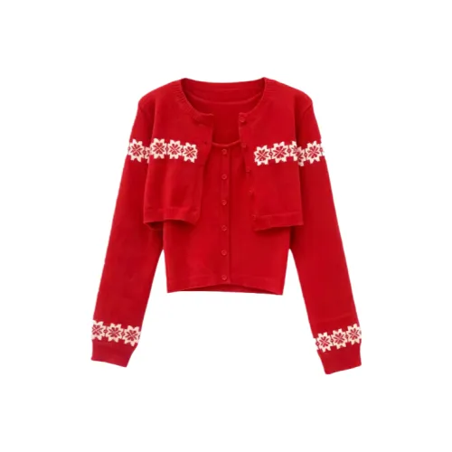 IQC Красный Женский Трикотаж