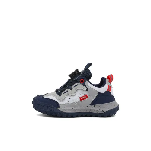 Jeep Противоскользящие Устойчивые к истиранию Дышащие Низкие Кроссовки для Бега Детские