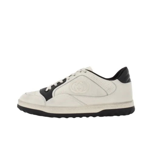 GUCCI MAC80 Стильные Скейтбординги Женские Белый Черный Потертый