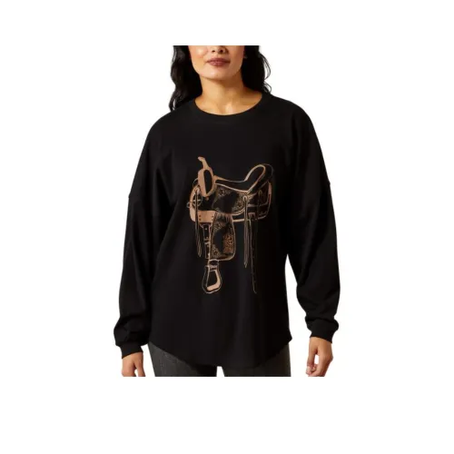 ARIAT Черные Женские T-рубашки