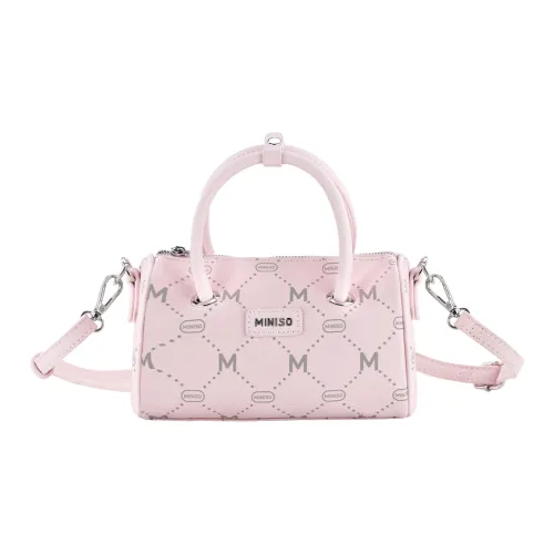 Miniso Сумка из искусственной кожи одно плечо мини женская цвет вишневый цветок розовый