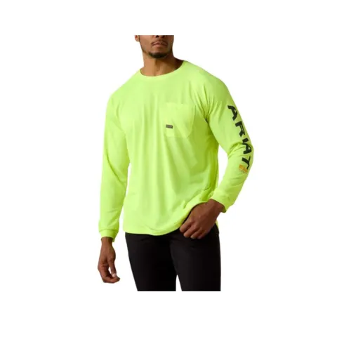 ARIAT Лайм Мужская T-рубашка