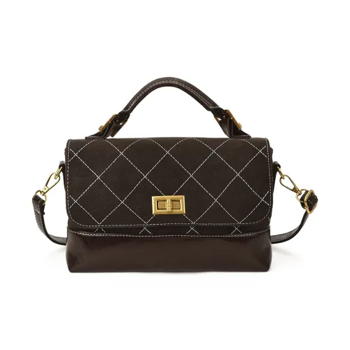 CAREELL ПУ (полиуретан) Сумка Стандартная Женская Черная Бордовая Кофейная Желто-коричневая