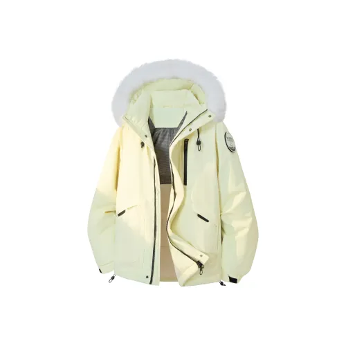 FAIRWHALE Хлопковый пуховик пальто унисекс