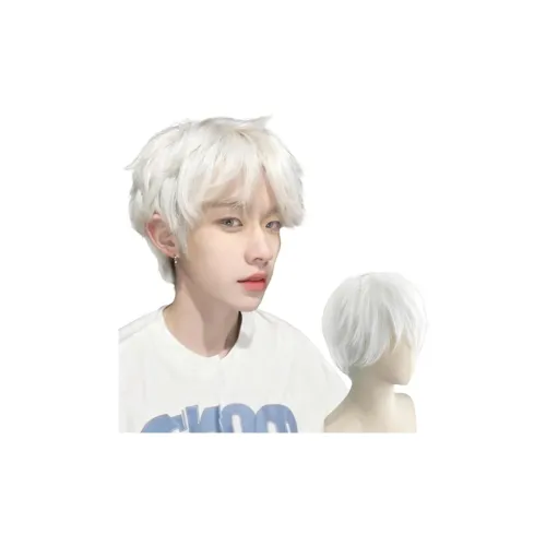 UMIFFA Короткие волосы Японский стиль Юноша Эстетический Распылитель COVER Женская Перука Высокотемпературная Пряжа