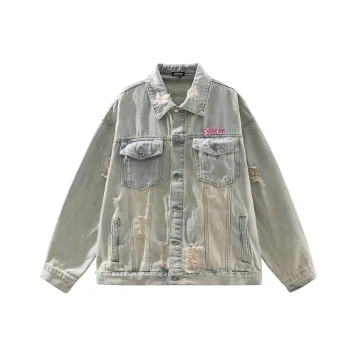 Pleasant Goat and Big Big Wolf Джинсовая куртка унисекс