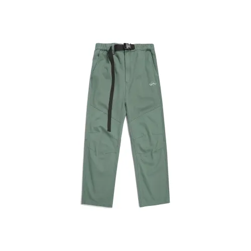 GUUKA TECH Повседневные брюки Мужские Травяной зеленый