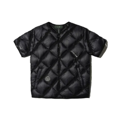 UPPERVOID Жилет Унисекс Угольный Черный