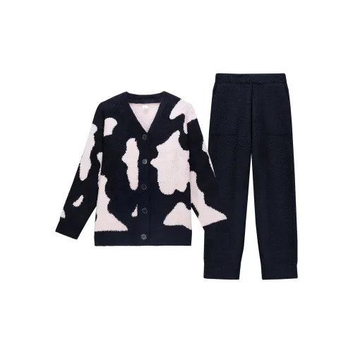 DAFENQIMIMA Корова Тень Женские Пижамные комплекты