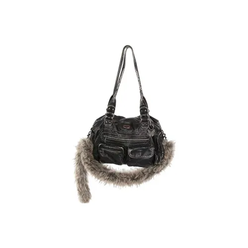 DO NOT TAG Овчина Сумка через плечо Большая Женская Многоцветная