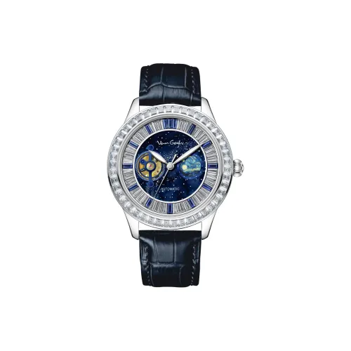 Ван Гог Good Looking Роскошь Студенческий Мужской Стразы Украшенный Светящийся в Темноте Коллекция Звезда Луна Ночь