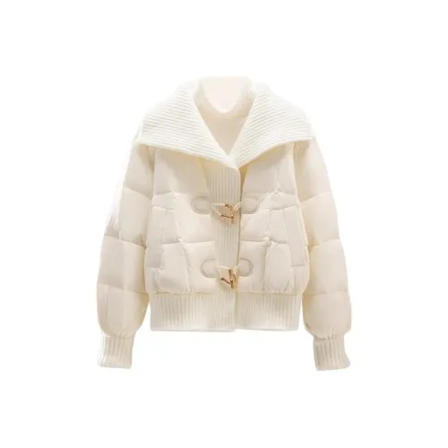 SKYA Экрю Женские пуховики