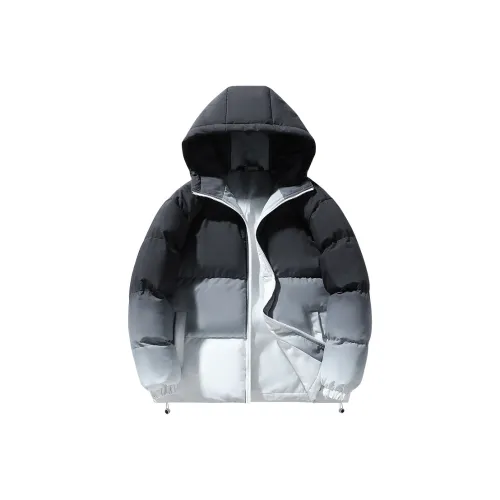 HATCHESSEL С капюшоном Хлопковый пуховик Пальто Унисекс