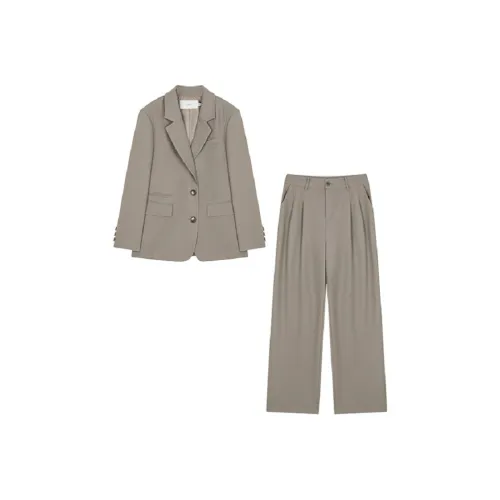 XWI Pot Мшисто-зеленый Женские Деловые костюмы