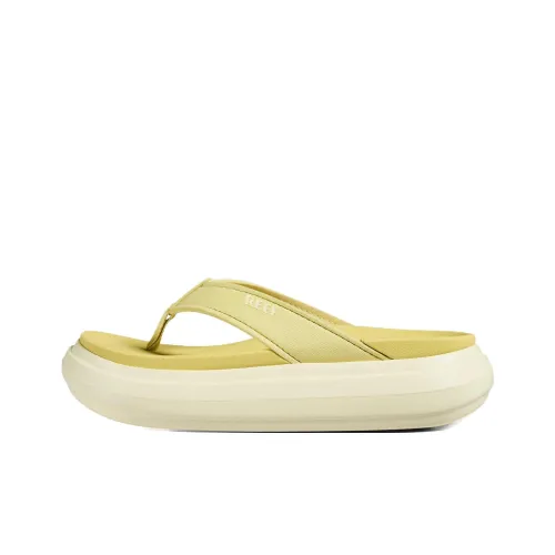 Reef ЭВА Устойчивые к истиранию противоскользящие шлепанцы женские желтые