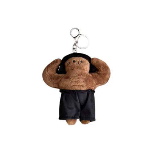 BANLI Милый Индивидуальный Эксклюзивный POWER CAT Плюшевый Брелок 14 см Длина Тела