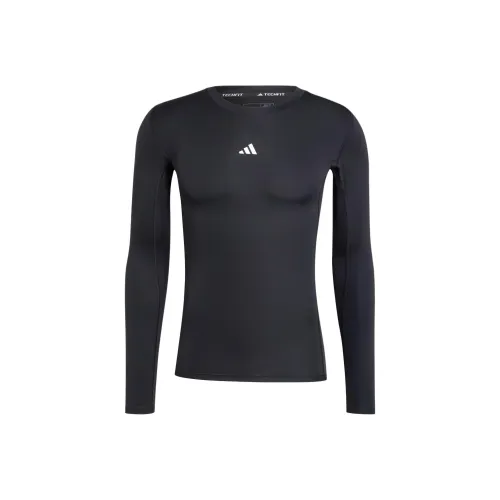 Adidas TECHFIT Компрессионный Тренировочный Длинный Рукав Т-Рубашка Японская Версия Мужская