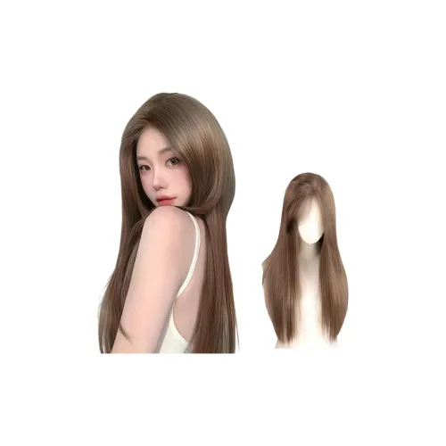 UMIFFA Лента для лба CENTER Часть Длинные Прямые Женская Перука Высокотемпературная Пряжа