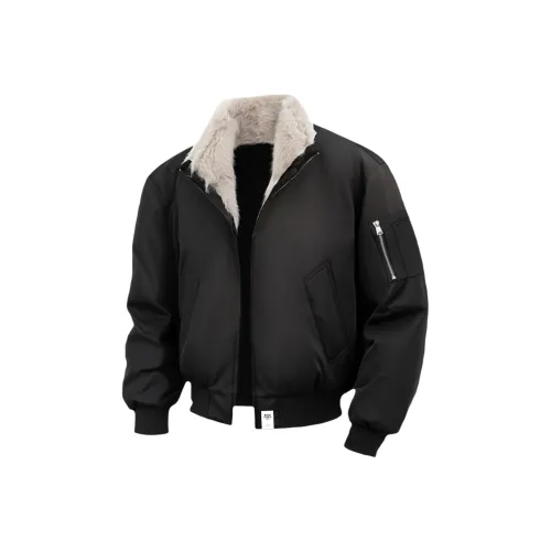 BLACK AT x [cleanfit] Хлопковый пуховик унисекс