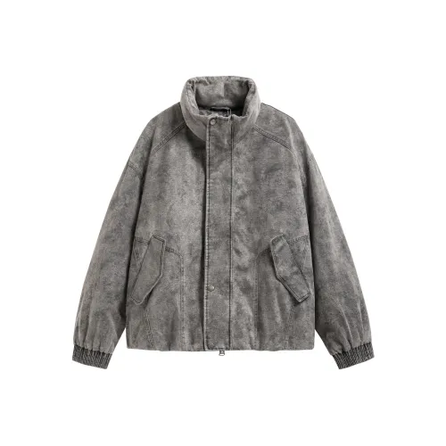 A.B.X Серый Унисекс Пуховики