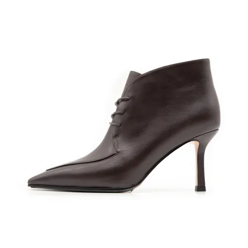 FED Ботильоны Высота каблука 8 см Женские Кофе