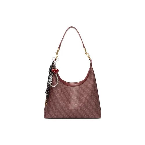 WEINIAO Сумка через плечо из синтетической кожи стандартная женская красная