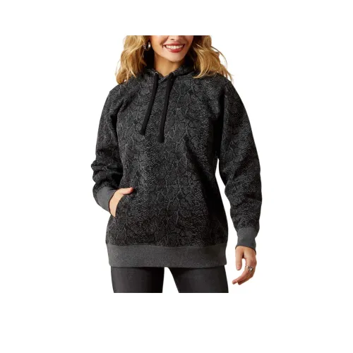 ARIAT Змеиный принт Женские Свитшоты