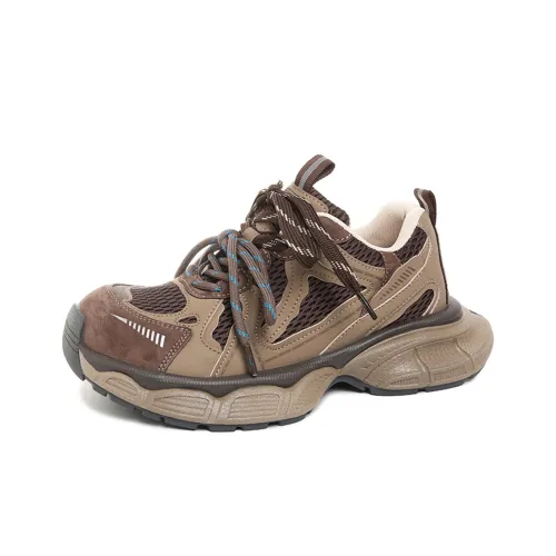 EXULL Q Низкий топ массивные кроссовки женские