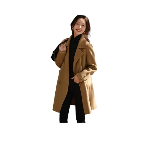 Mo Han Yi Mei Куртка Женская Холодный КАМЕЛ