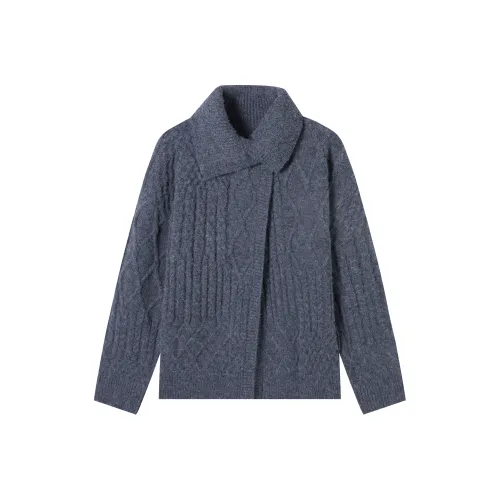 DIALOGUE Синий Серый Женские Свитера