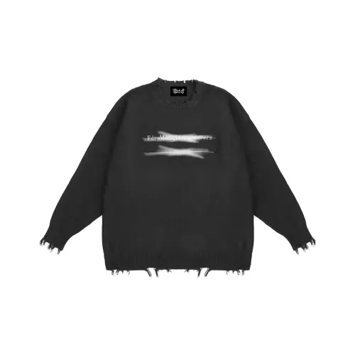 BLACK AT Черный Унисекс Трикотаж