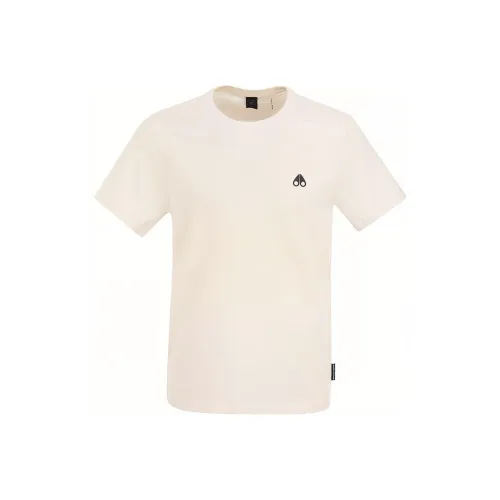 Moose Knuckles Бежевые Мужские Футболки