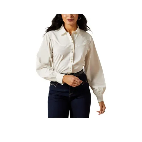 ARIAT Белый Fragrant Snowball Женские Рубашки