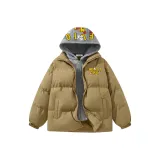 Хаки серый капюшон