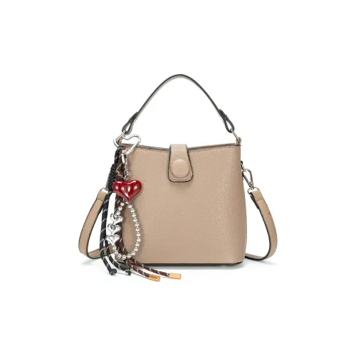 WEINIAO Сумка из синтетической кожи женский слоновая серый