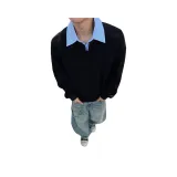 Черный с флисовой подкладкой