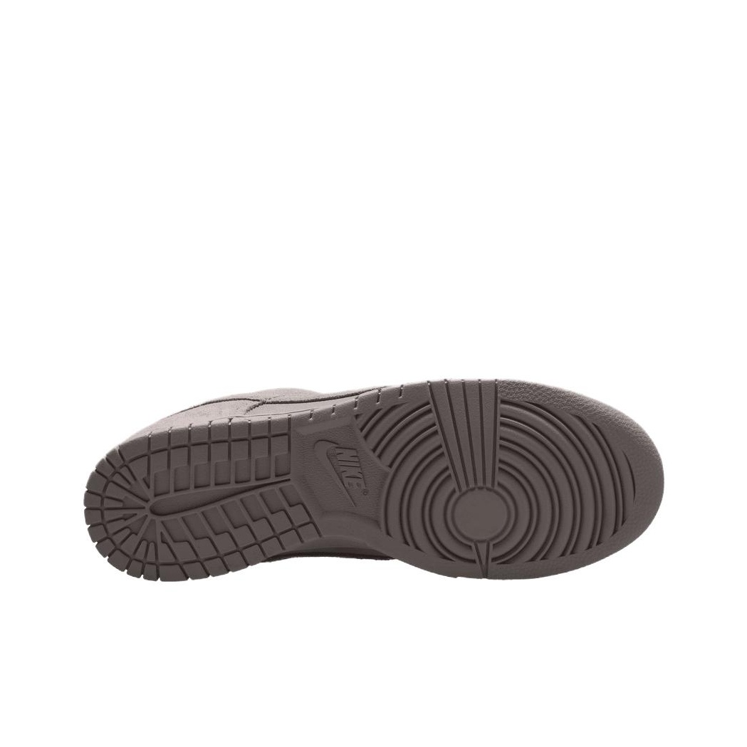 Nike Dunk Artificial Suede Низкие Кеды Скейтборд Обувь Мужская Серый
