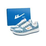 Белый и синий цвет граффити